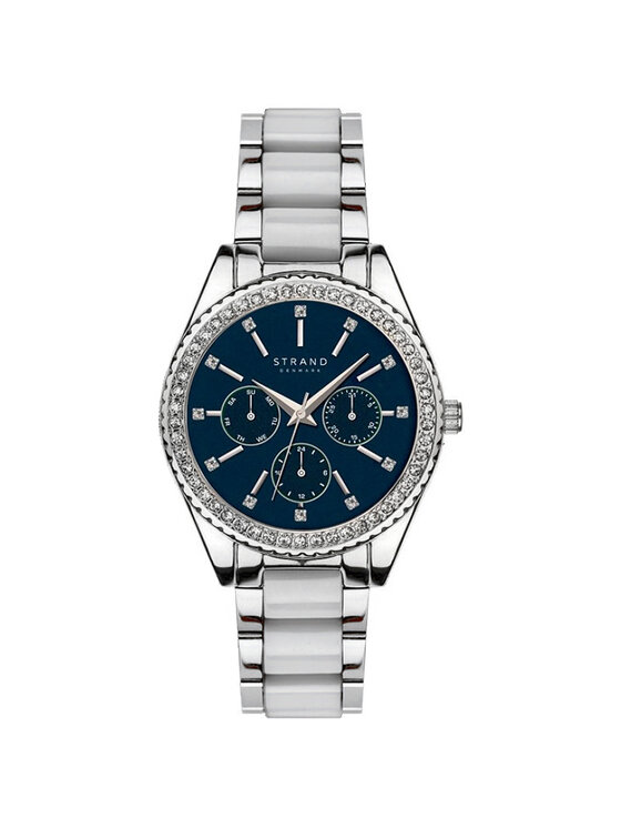 Strand Strand Zegarek S729LMCLSC Srebrny