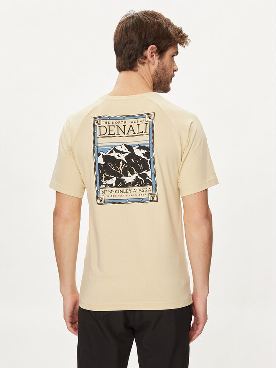 The North Face The North Face T-krekls NF0A87NU Bēšs Regular Fit