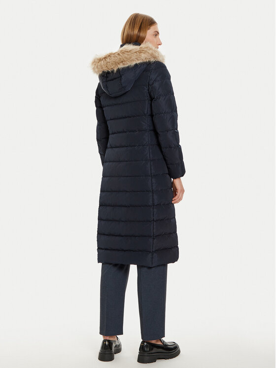 Tommy Hilfiger Tommy Hilfiger Geacă din puf Heritage WW0WW43601 Bleumarin Regular Fit
