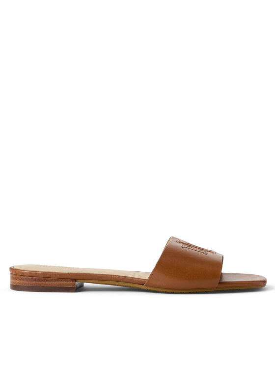 LAUREN RALPH LAUREN Šľapky 802959142002 Hnedá