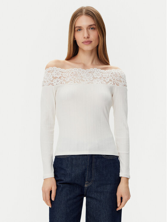 Morgan Morgan Bluse 251-THEODOR Écru Slim Fit