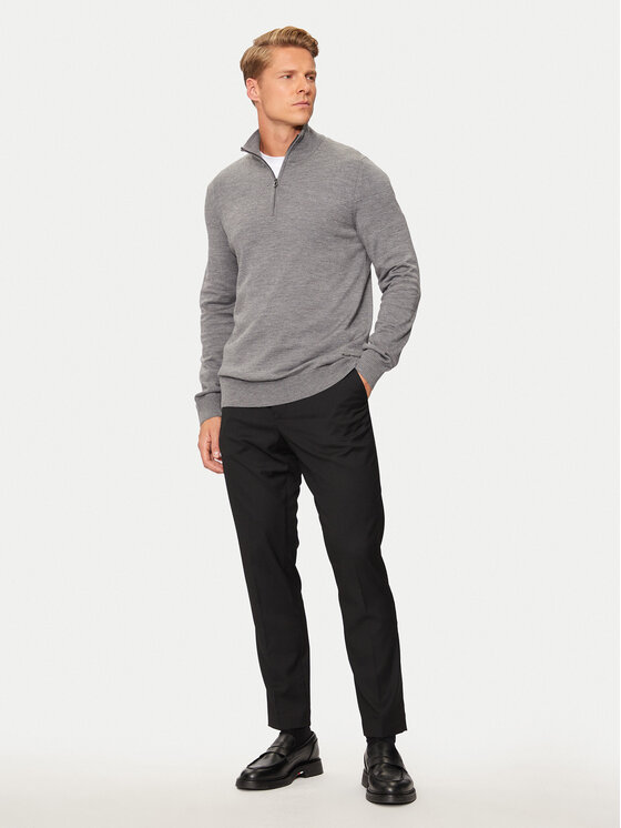 JOOP! JOOP! Džemperis 17 Jk-03Dario 30032603 Pelēks Modern Fit