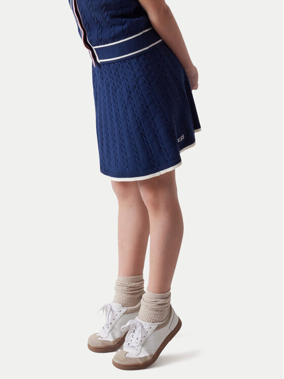 Guess Guess Спідниця J6RD22 Z4652 Cиній Regular Fit