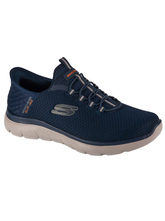 Skechers Skechers Sneakersy Slip-Ins Summits - High Range Granatowy