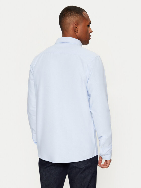 Brave Soul Brave Soul Сорочка MSH-230CLAUDIANB Голубий Slim Fit