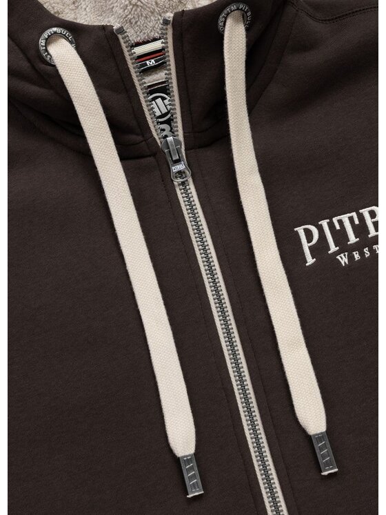 PITBULL PITBULL Bluza RUFFIN DETROIT Brązowy Regular Fit