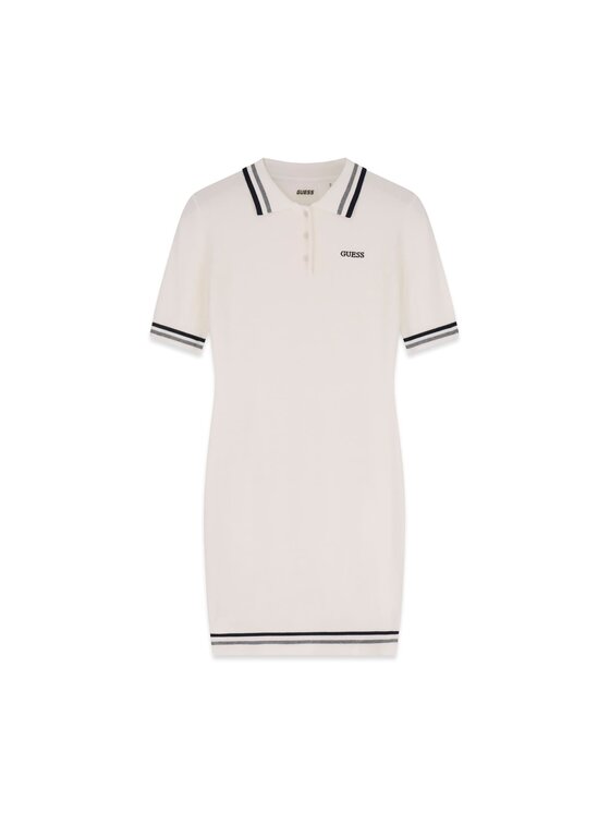Guess Guess Každodenní šaty 183936 Bílá Classic Fit