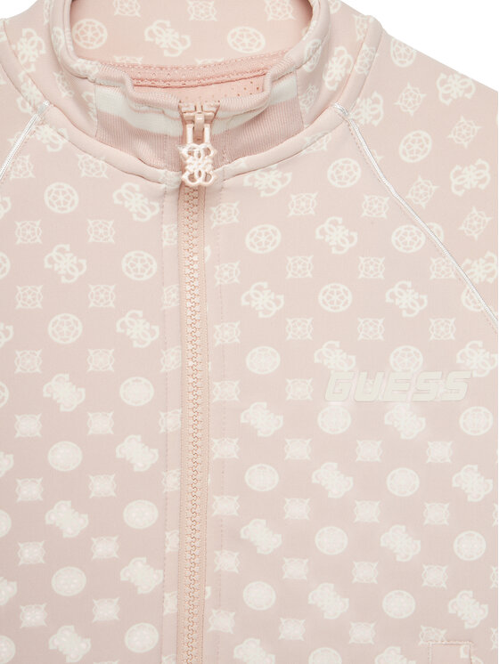 Guess Guess Суитшърт J5YQ33 KB212 Розов Regular Fit