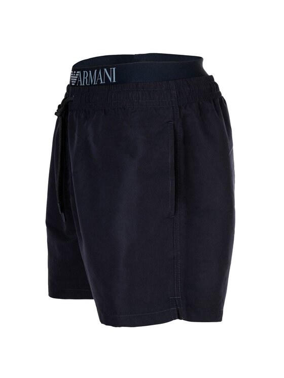 Emporio Armani Emporio Armani Szorty kąpielowe 28236 Niebieski Comfort Fit