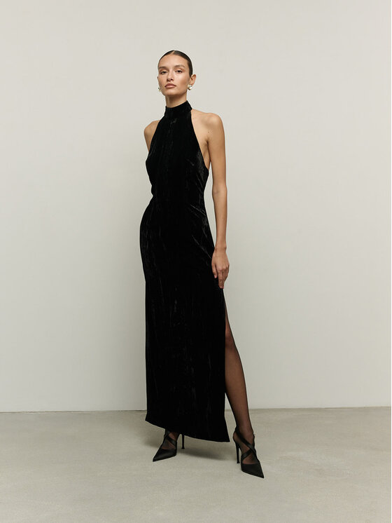 La Mania La Mania Vestito da giorno SKY BLACK Nero Classic Fit