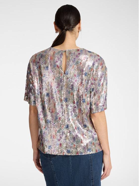 Elena Mirò Elena Mirò Blusa 2160Z000041N001 Grigio Boxy Fit