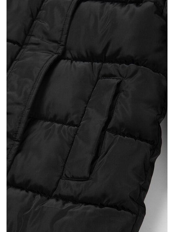 minoti minoti Kurtka zimowa 32COAT185 Czarny Longline Fit
