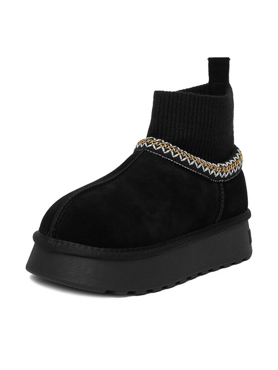 Badura Badura Śniegowce EO-ANDREA-TS6278-01 Czarny