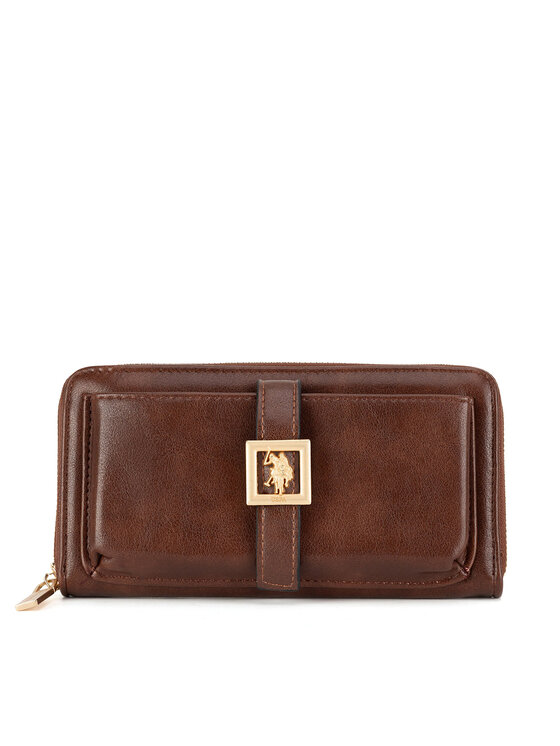 U.S. Polo Assn. U.S. Polo Assn. Piniginė WIUXT8505WVP Ruda