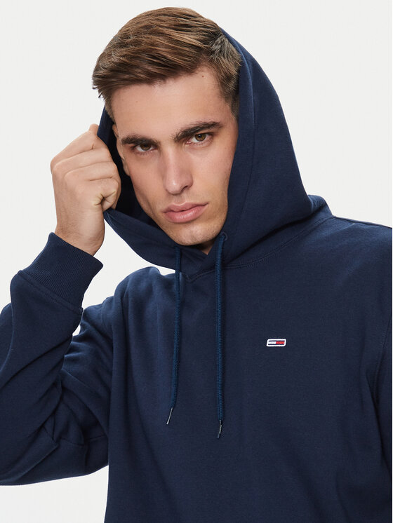 Tommy Jeans Tommy Jeans Felpa Flag DM0DM20497 Blu scuro Regular Fit