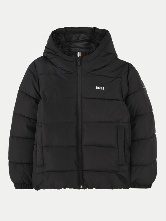 BOSS BOSS Зимно яке J51237 S Черен Regular Fit