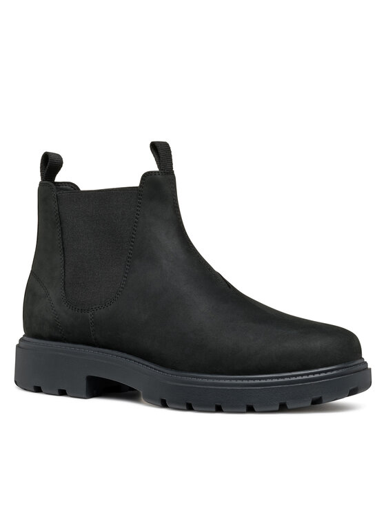 Geox Geox Chelsea cipele U Spherica Ec7 U46FRA 000FF C9999 Crna