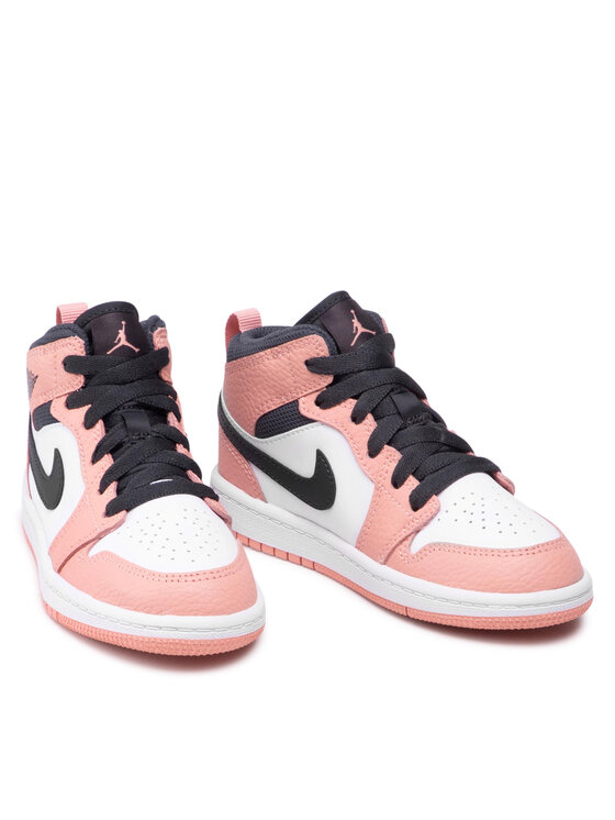 Nike Nike Tossud Jordan 1 Mid (Ps) 640737 603 Roosa