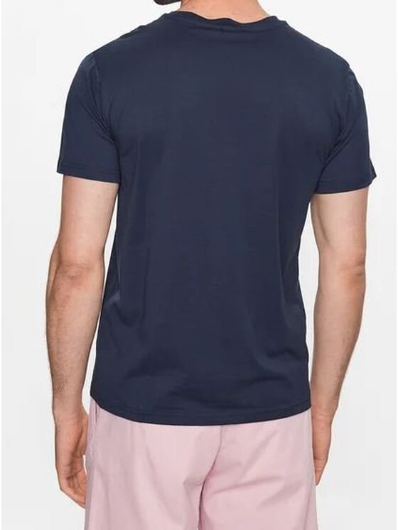 EA7 Emporio Armani EA7 Emporio Armani Halenka regular Tmavomodrá Regular Fit