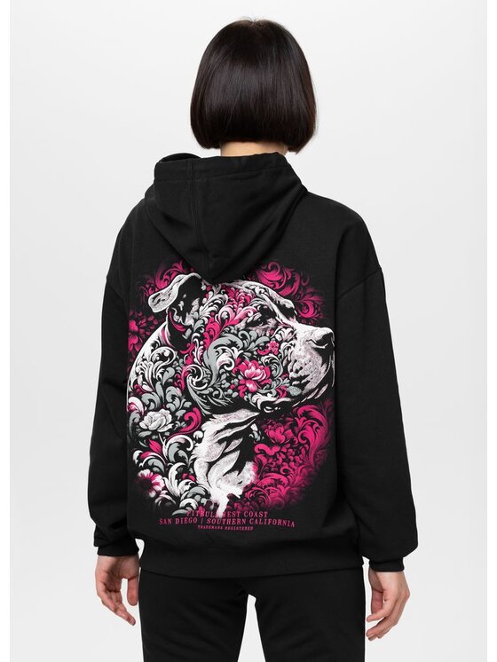 PITBULL PITBULL Bluza TATTOO Czarny Regular Fit