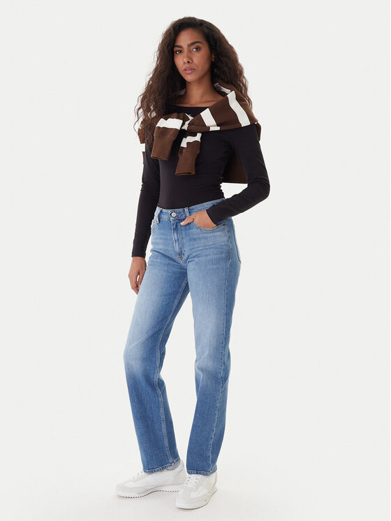 Tommy Jeans Tommy Jeans Džínsy Kira DW0DW21797 Modrá Straight Fit