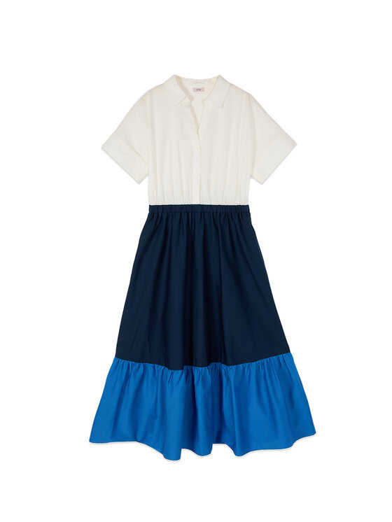 Oltre Oltre Abito da sera 7702J000934N0Z4 Blu A-Line Fit