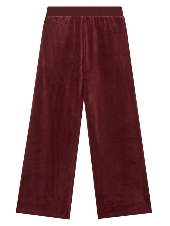 Guess Guess Spodnji del trenirke J4RQ16 K0232 Bordo rdeča Regular Fit