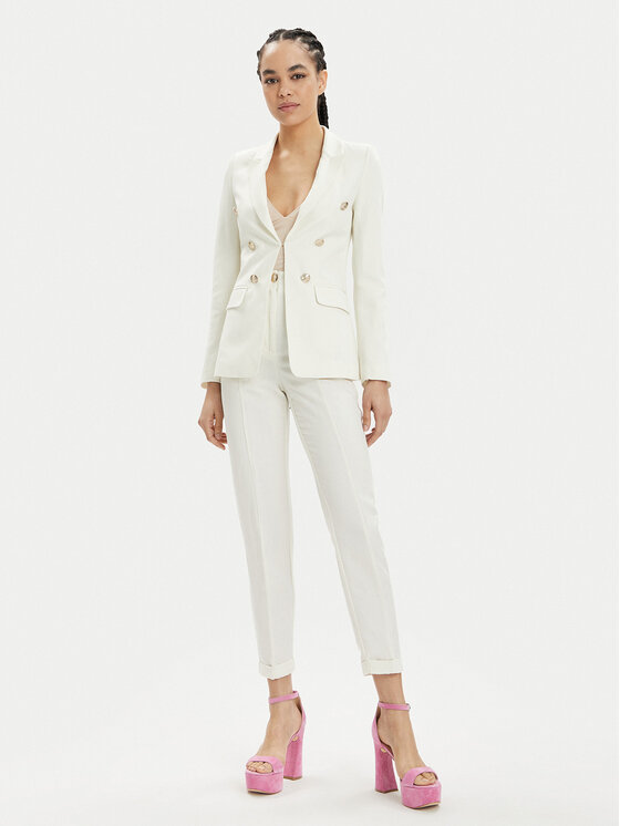 Marciano Guess Marciano Guess Sako Martina 4GGN14 7158A Écru Blazer Fit