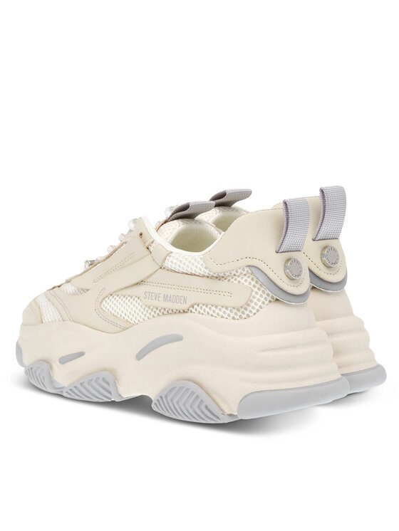 Steve Madden Steve Madden Laisvalaikio batai Possession-E Sneaker SM19000033-04005-BBO Écru