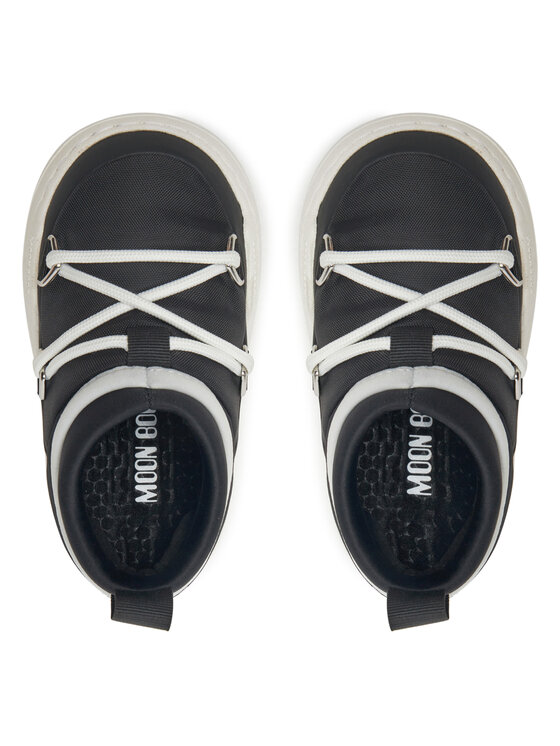 Moon Boot Moon Boot Сникърси Junior Park Icon 80D3440050 Черен