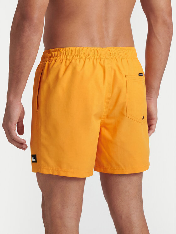 Quiksilver Quiksilver Szorty kąpielowe Everyday Solid Volley 15 EQYJV04120 Żółty Regular Fit