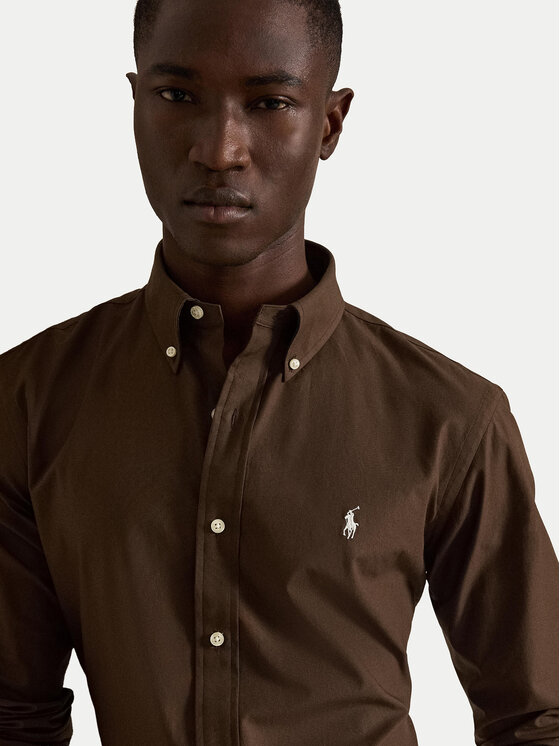 Polo Ralph Lauren Polo Ralph Lauren Сорочка 710929349505 Світло-коричневий Custom Fit