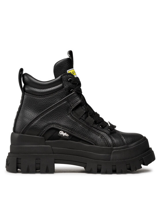 Buffalo Buffalo Botine Aspha Nc Mid BN16220451 Negru