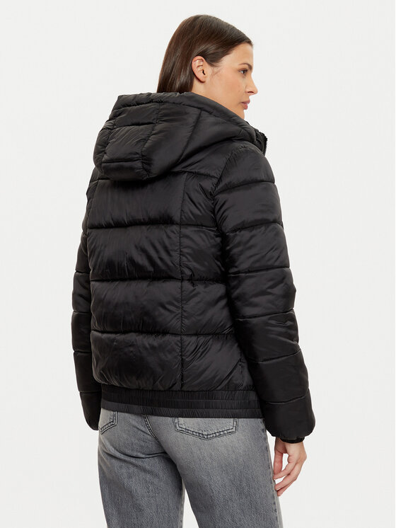 Guess Guess Pernata jakna W4PL3M WH0J0 Crna Regular Fit