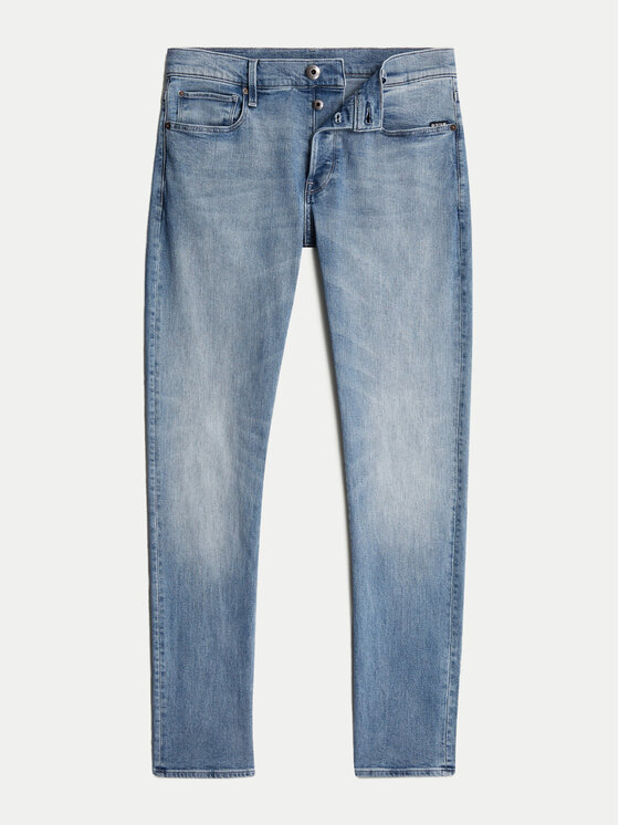 G-Star Raw G-Star Raw Jeansy 3301 51003-D875 Niebieski Tapered Fit