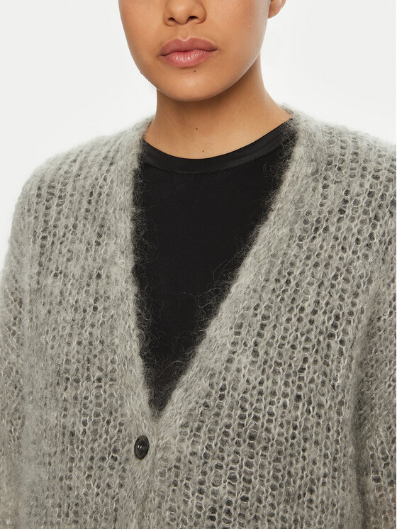 Weekend Max Mara Weekend Max Mara Cardigan Pontiac 2515341031 Grigio Oversize