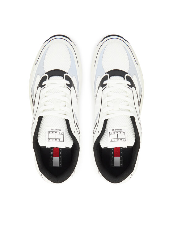 Tommy Jeans Tommy Jeans Sneakersy Archive '25 EM0EM01594 Biały