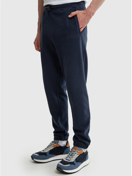 BIG STAR BIG STAR Spodnie dresowe BRUTUS Granatowy Basic Fit