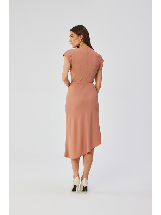 Stylove Stylove Večerní šaty S362 Růžová Comfortable Fit