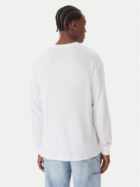Quiksilver Quiksilver Тениска с дълъг ръкав Salt Water EQYZT08206 Бял Regular Fit