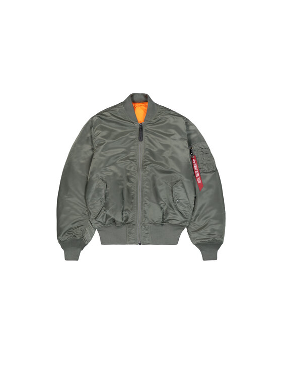 Alpha Industries Męska Kurtka bomber, rozmiar XS, Zielona, MA-1 Heritage Bomber Jacket