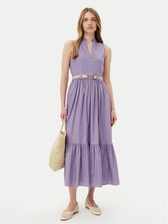 TWINSET TWINSET Rochie de zi 251TT2101 Violet Regular Fit