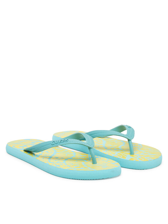 Guess Guess Šlepetės per pirštą F5GZ07 BB00H Mėlyna
