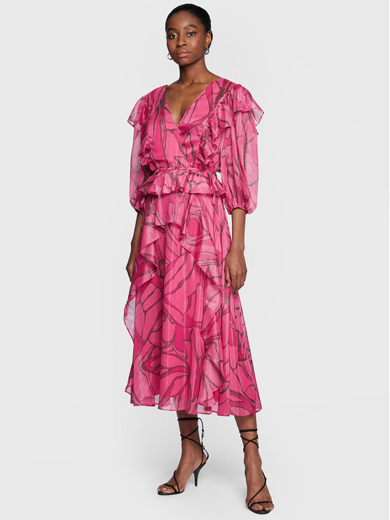 Ted Baker Ted Baker Kokteilinė suknelė Victoir 266152 Rožinė Regular Fit