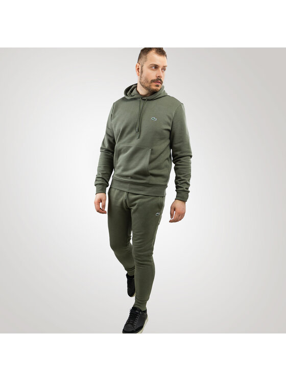Lacoste Lacoste Bluza SH9623-316_M Zielony Regular Fit