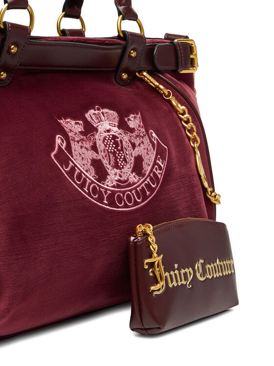 Juicy Couture Juicy Couture Käekott CEO-BIJXT8987WZC Bordoopunane