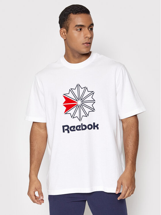 Reebok Reebok T-shirt HD4015 Bijela Relaxed Fit