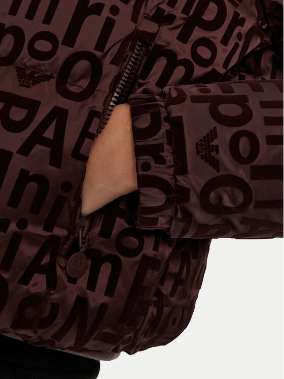 EA7 Emporio Armani EA7 Emporio Armani Télikabát 7W000009 AF10265 UA006 Barna Regular Fit