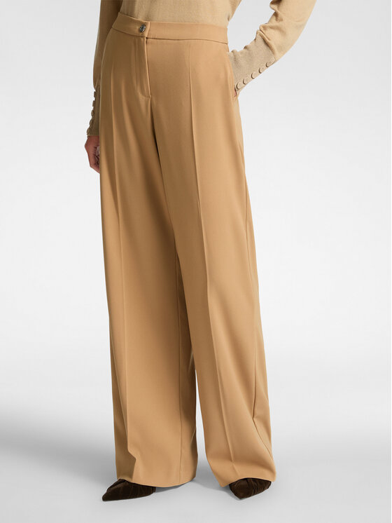 Elena Mirò Elena Mirò Pantaloni di tessuto P163P000359N052 Beige Regular Fit