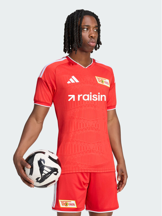 adidas adidas Koszulka techniczna 170377 Czerwony Slim Fit